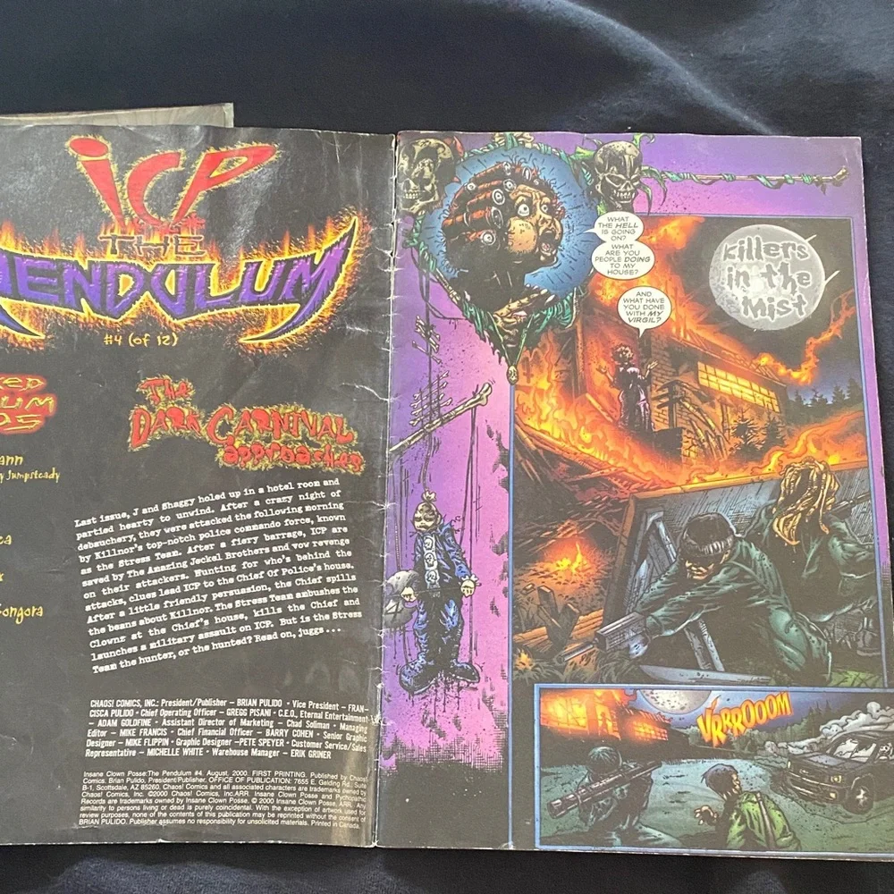 Insane Clown Posse Comic Book Set - Picture 4 of 7